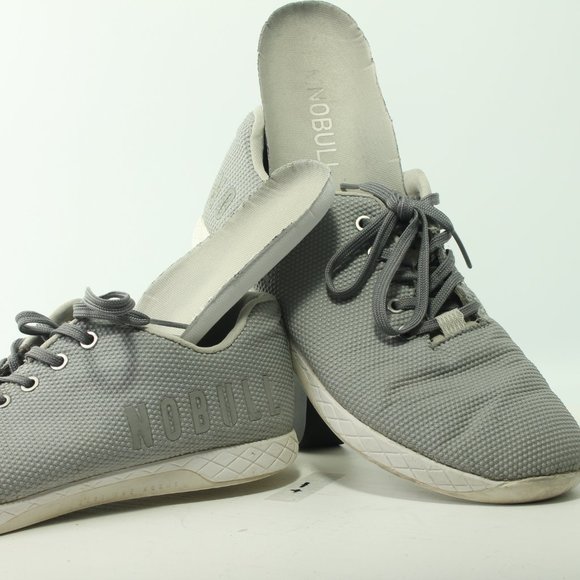 NOBULL Gray CrossFit Sneaker Men\'s Size 10 or Women\'s Size 11.5